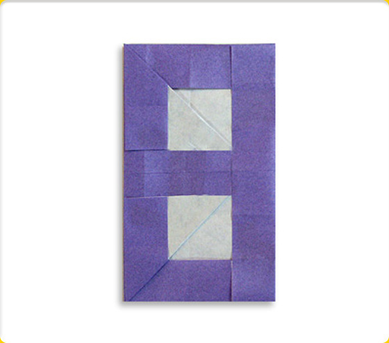 8 数字 図形の折り紙